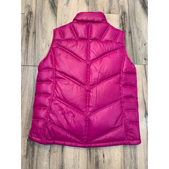 Cabela’s Women’s Goose Down Medium 650 Puffer Vest Pink - Picture 13 of 15
